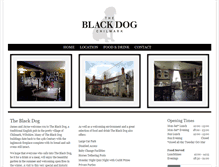 Tablet Screenshot of blackdogchilmark.co.uk